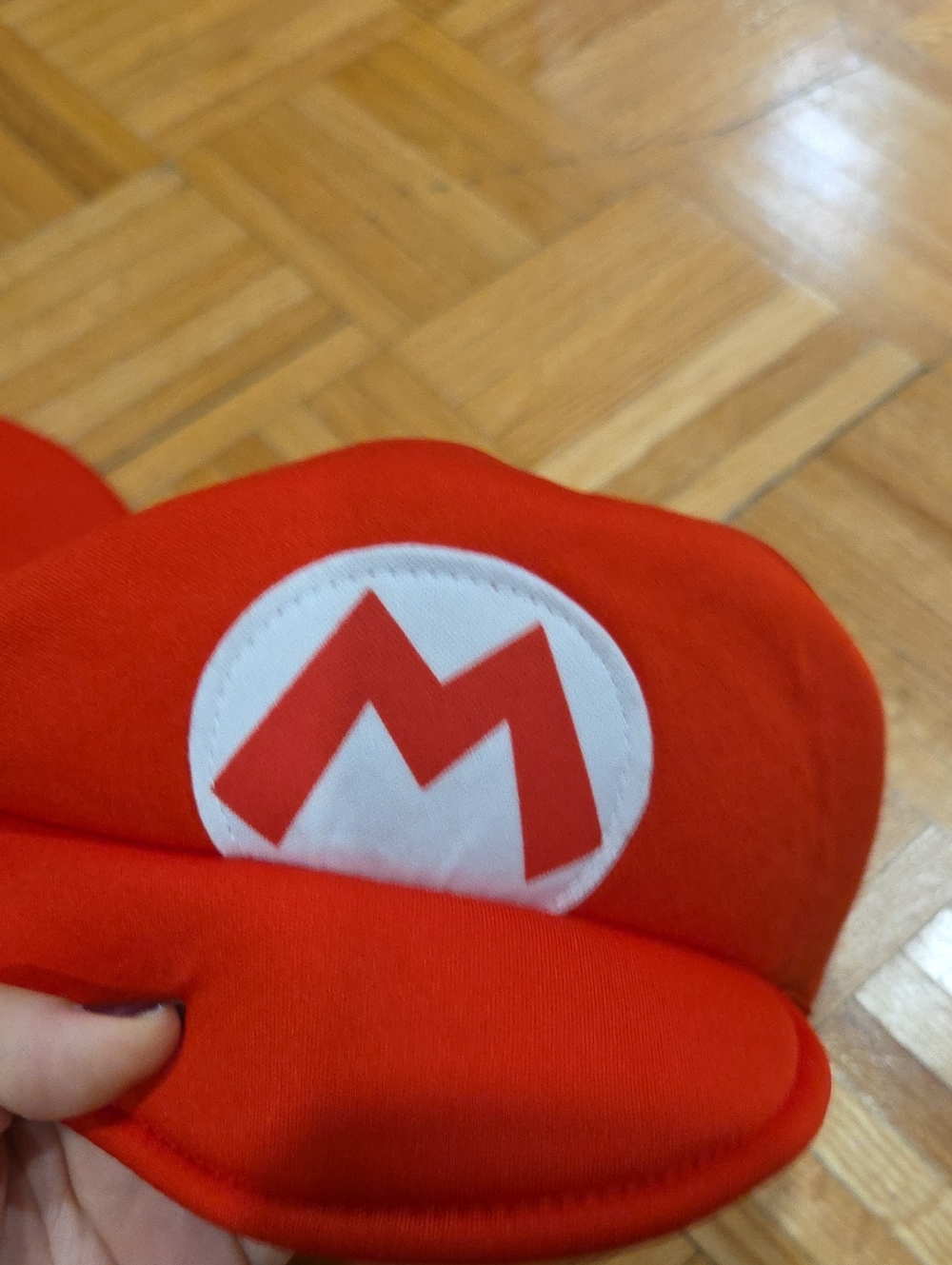 Nintendo Super Mario Bros. Mario Costume Hat Red